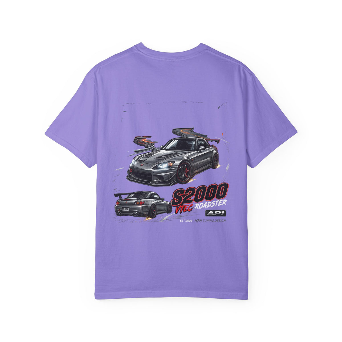 Honda S2000 Sports Car T-Shirt — JDM Racing Graphic Tee | MPM Tuning Design