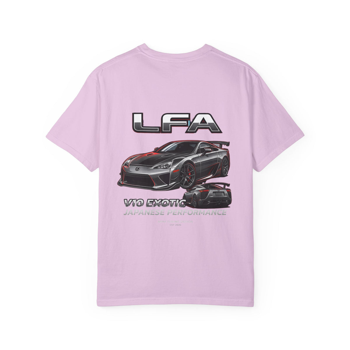 Lexus LFA Sport Car T-Shirt — Japanese Performance Car Graphic Tee | MPM Tuning Design