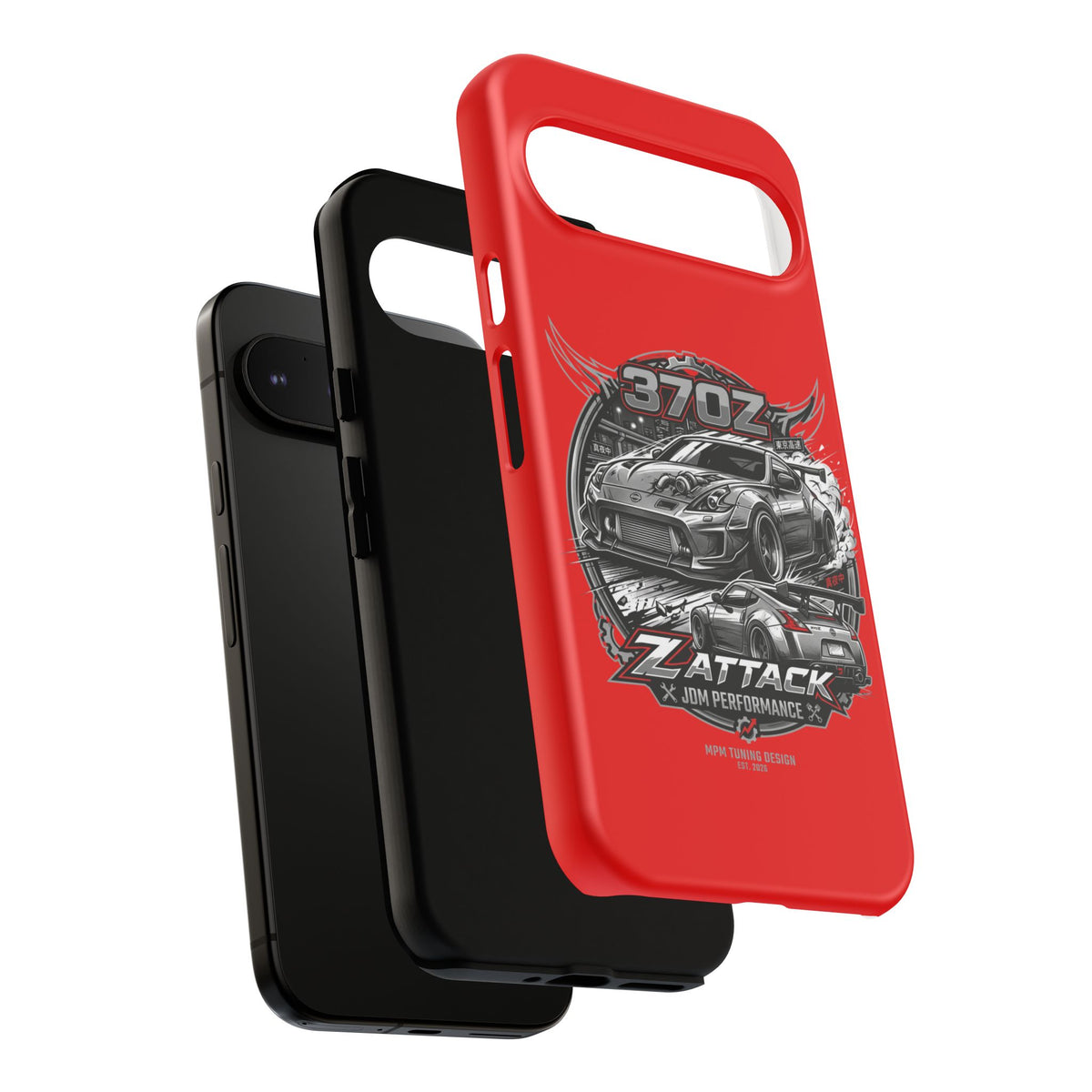 Nissan 370Z Z Attack Racing Phone Case — JDM Performance Sports Car Design | MPM Tuning Design