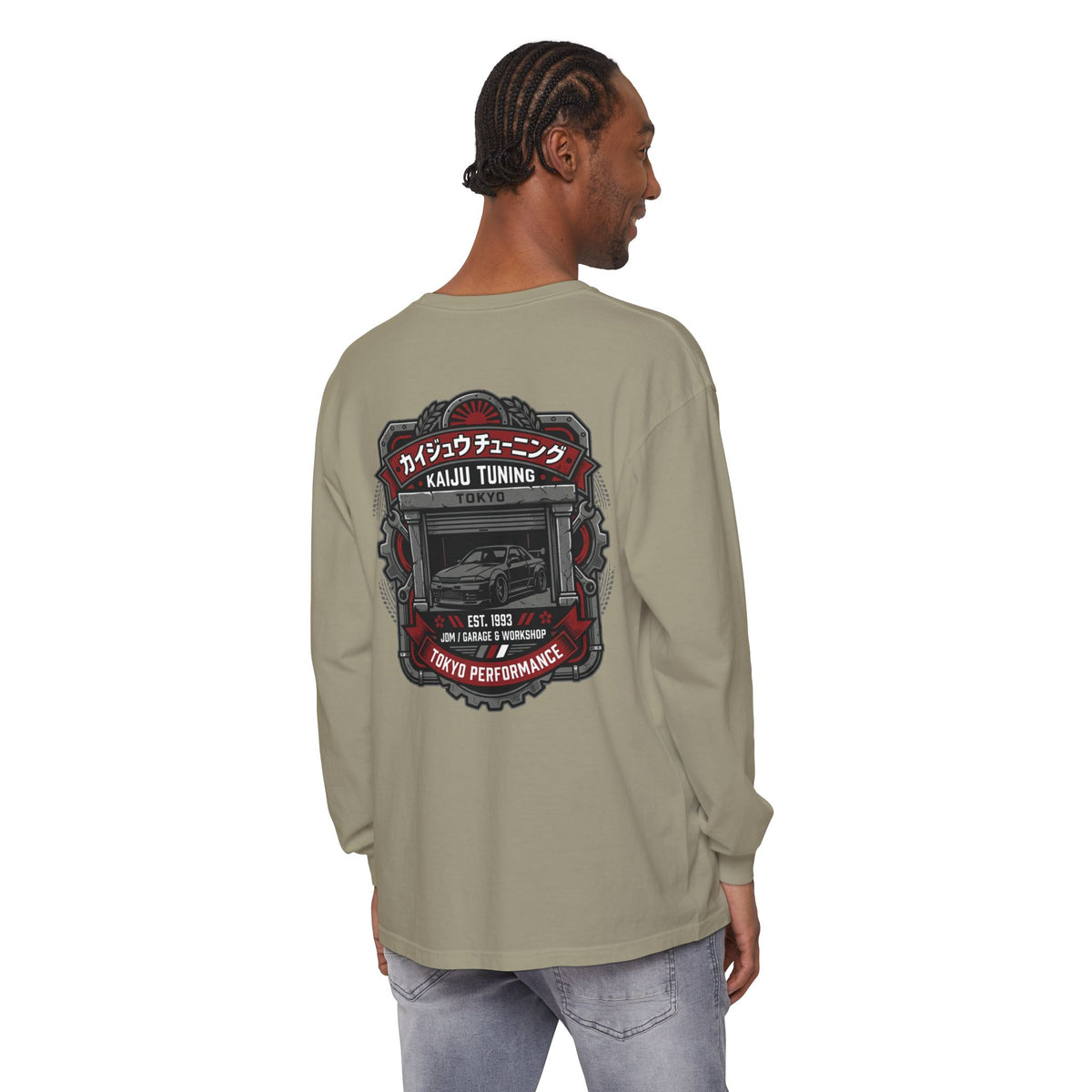 Kaiju Tuning Long Sleeve Tee — Tokyo Performance JDM Shirt | MPM Tuning Design