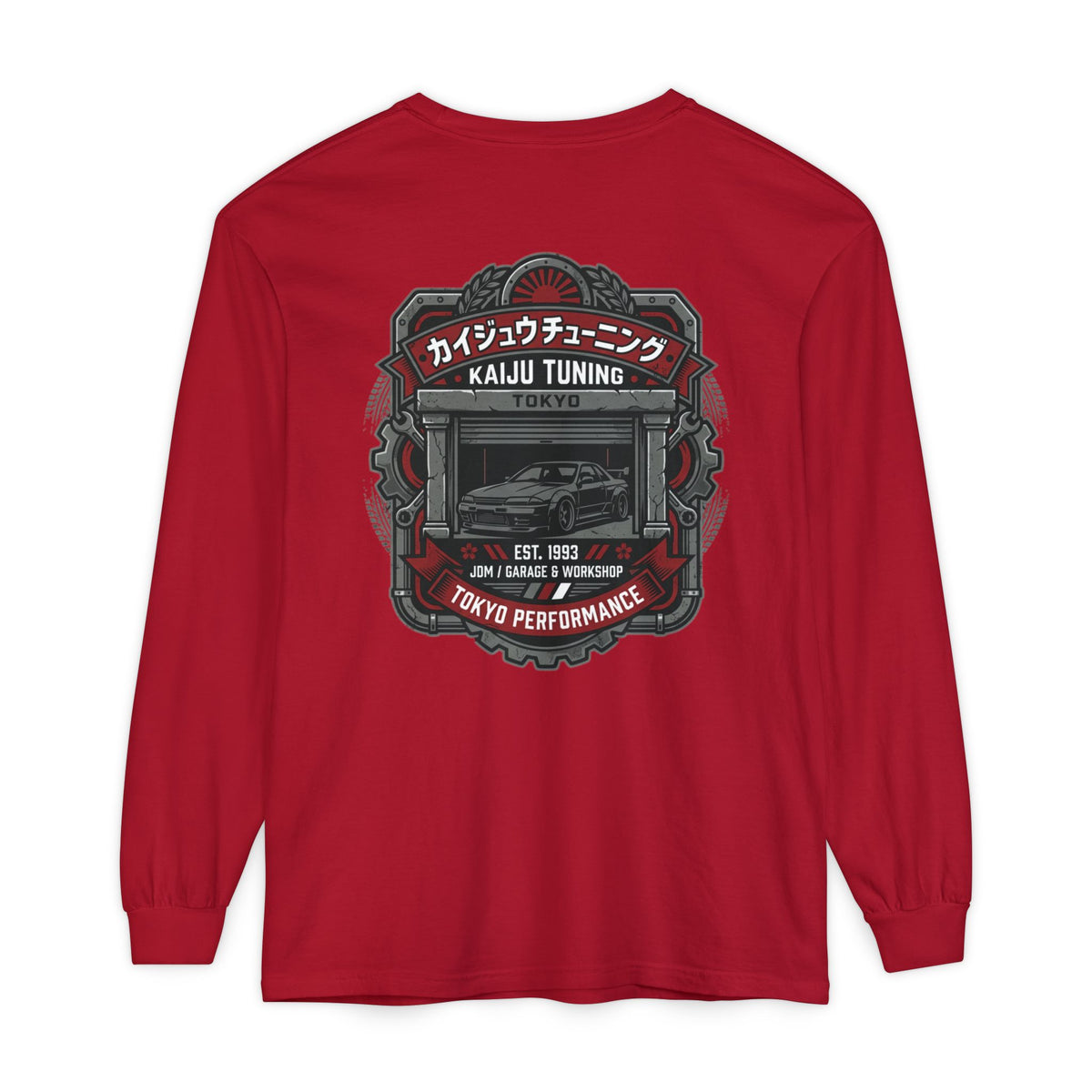 Kaiju Tuning Long Sleeve Tee — Tokyo Performance JDM Shirt | MPM Tuning Design