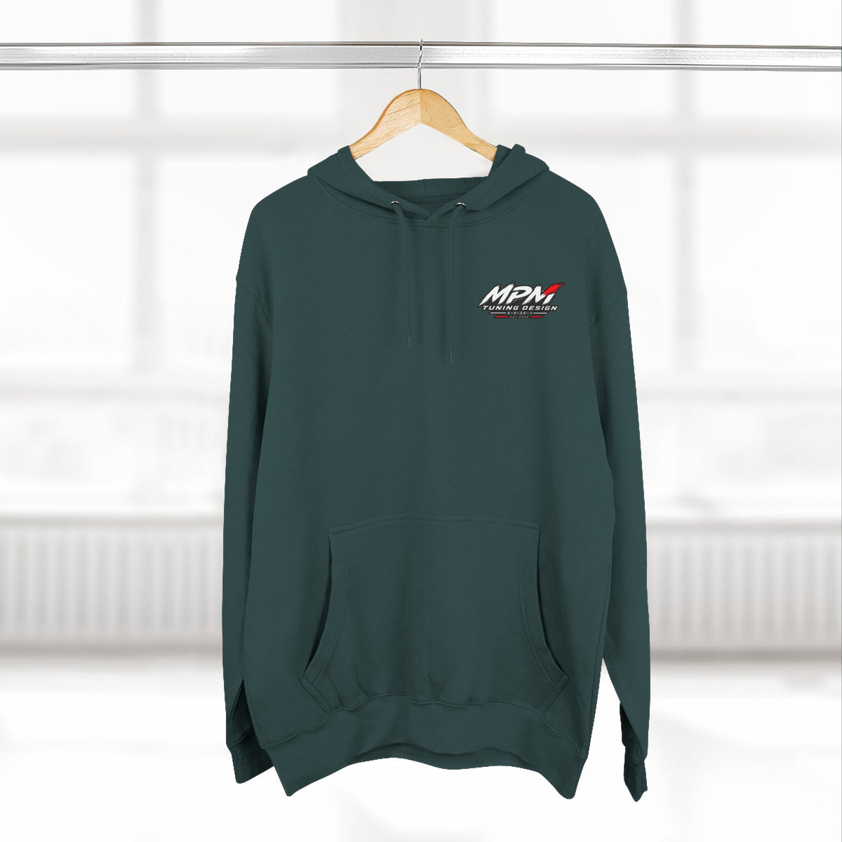 Car Parts Hoodie — Locked In Drivetrain Graphic Fleece | MPM Tuning Design