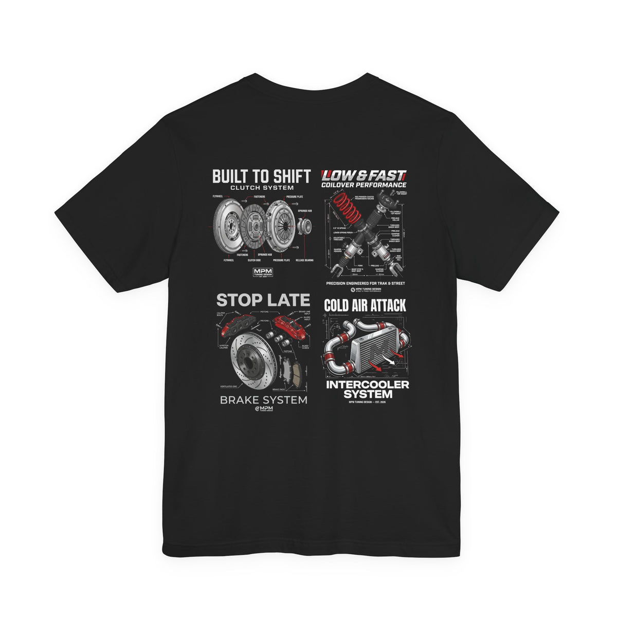 MPM Mechanic Parts Graphic T-Shirt