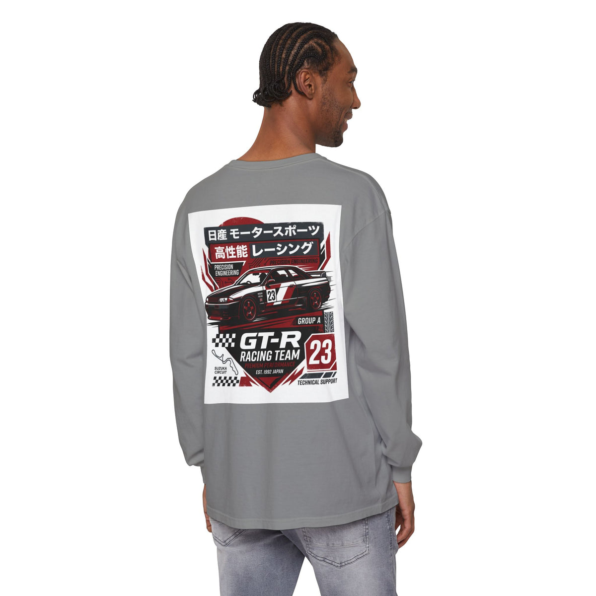 Racing GT-R Long Sleeve Tee — JDM Motorsport Graphic | MPM Tuning Design