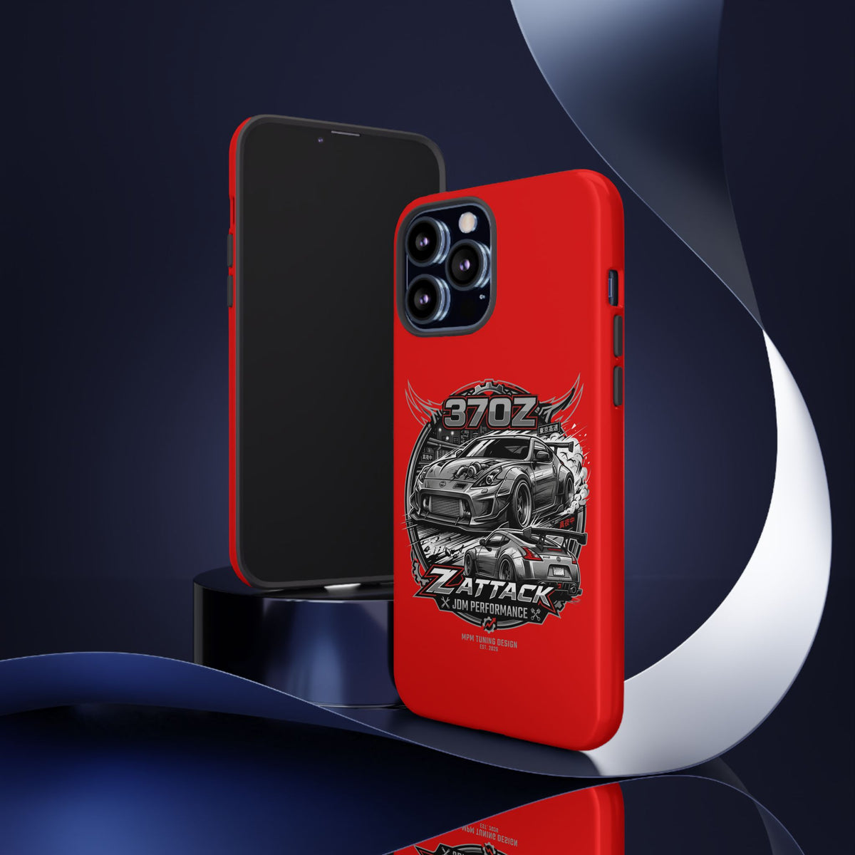Nissan 370Z Z Attack Racing Phone Case — JDM Performance Sports Car Design | MPM Tuning Design