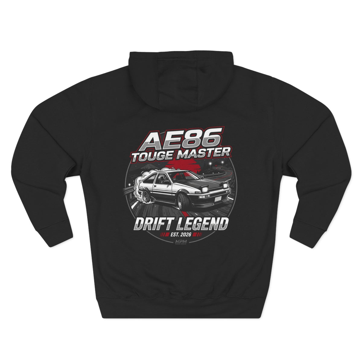 MPM Automotive Fleece Hoodie — Premium Lane Seven Car Culture Pullover | MPM Tuning Design