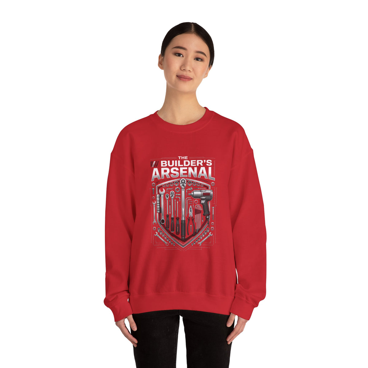 Mechanic Tools Shield Crewneck Sweatshirt | MPM Tuning Design