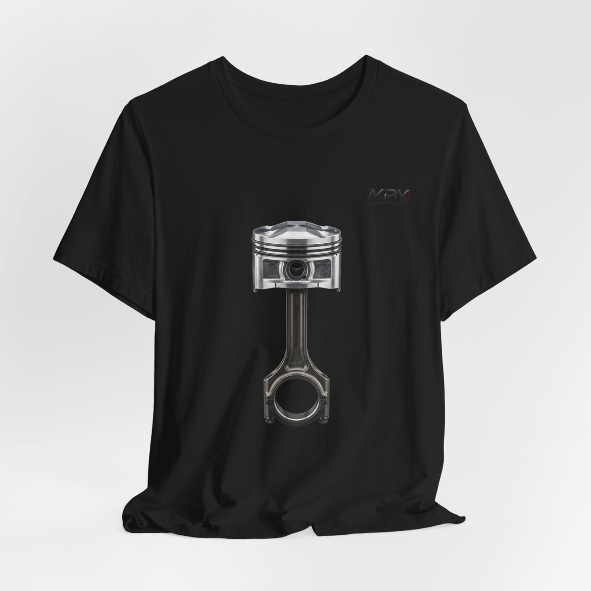 Piston Engine Graphic Tee — Automotive T-Shirt | MPM Tuning Design