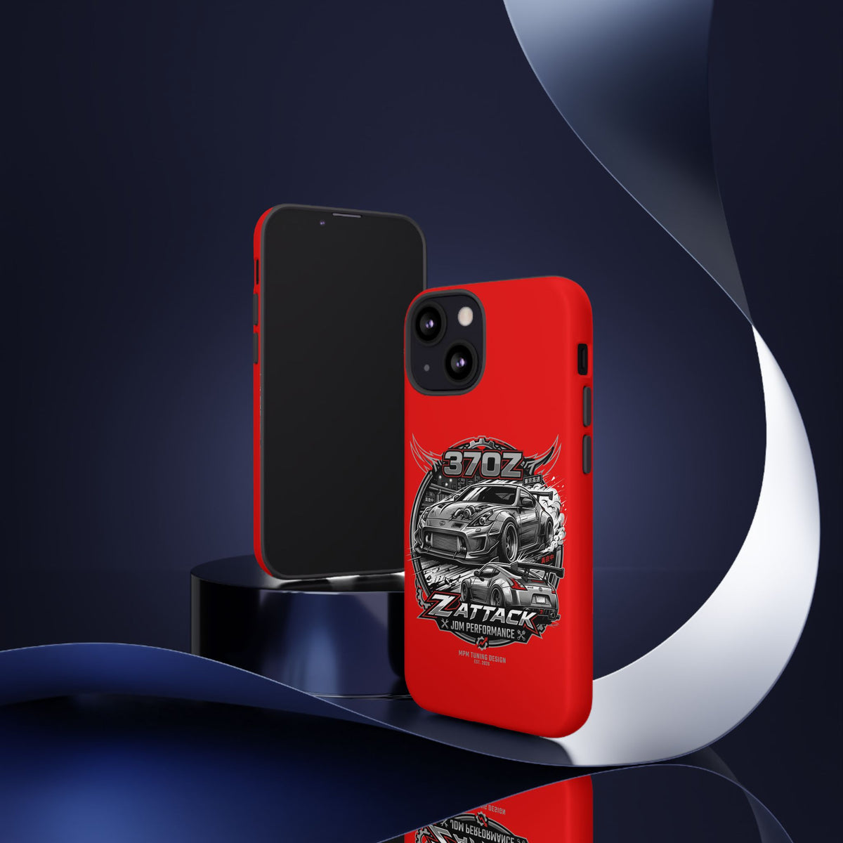 Nissan 370Z Z Attack Racing Phone Case — JDM Performance Sports Car Design | MPM Tuning Design