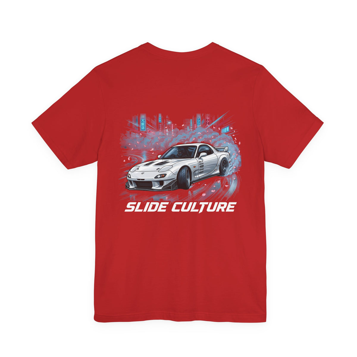 Silver Sports Car Skyline Graphic T-Shirt – MPM Tuning Design