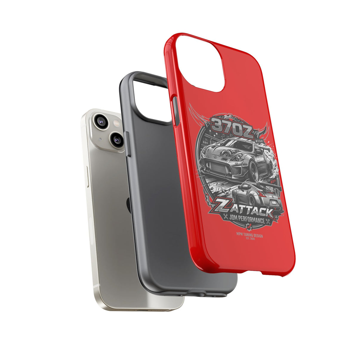 Nissan 370Z Z Attack Racing Phone Case — JDM Performance Sports Car Design | MPM Tuning Design