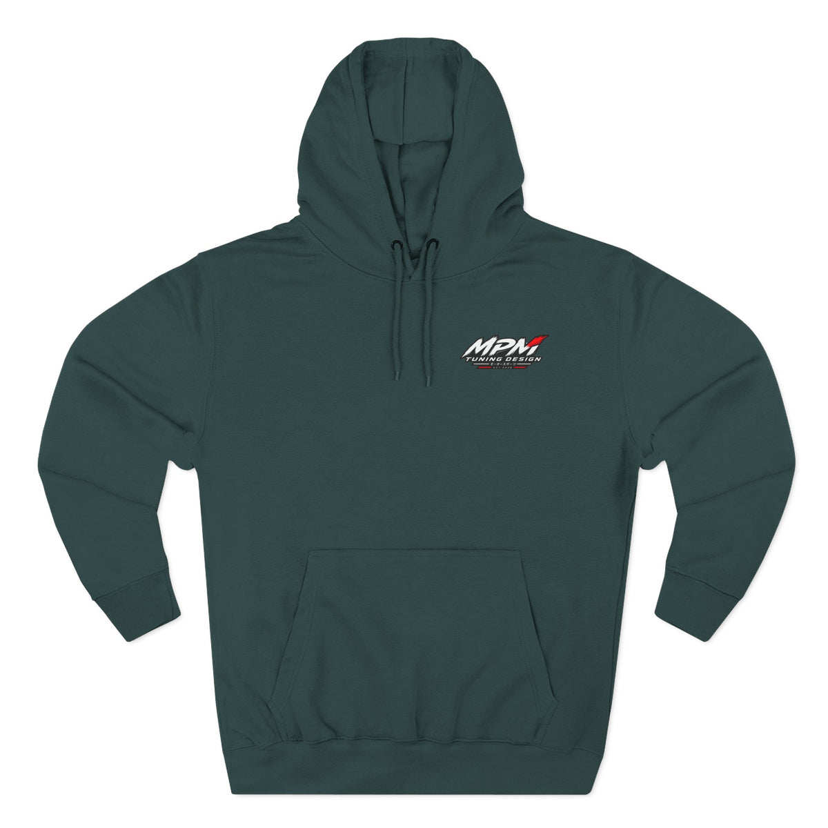 Car Parts Hoodie — Locked In Drivetrain Graphic Fleece | MPM Tuning Design