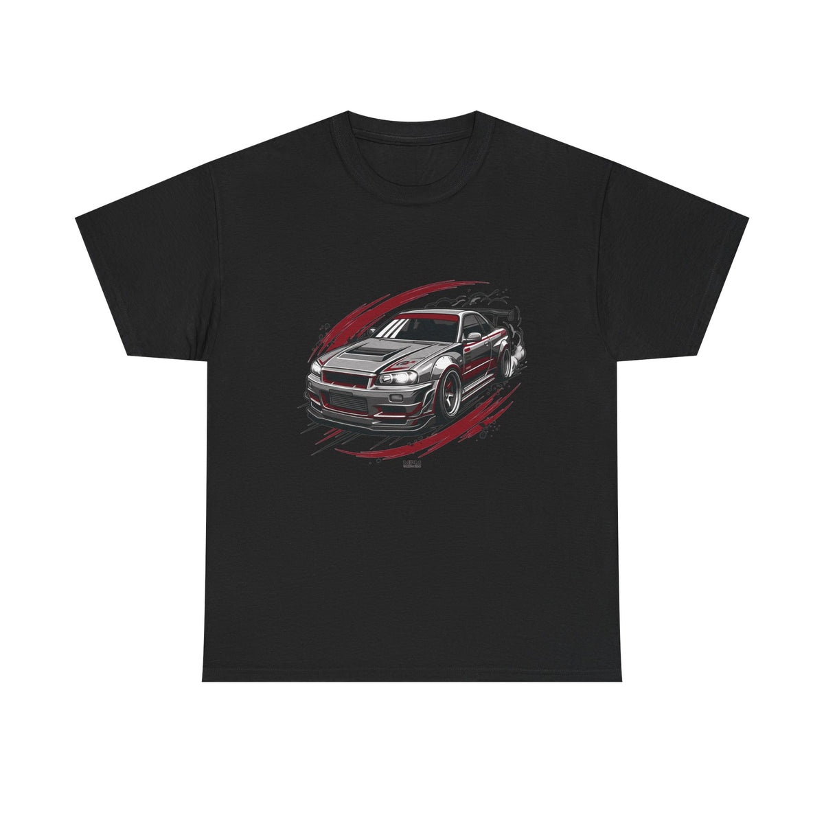 Car Graphic T-Shirt — Sporty Muscle Car JDM Illustration Tee | MPM Tuning Design