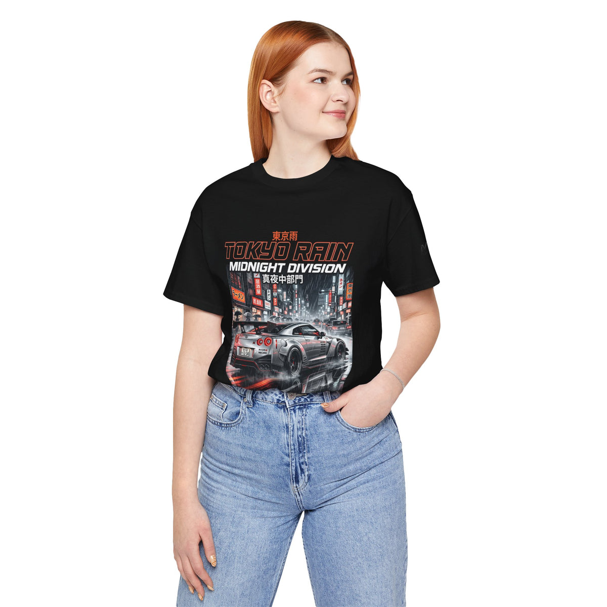 Tokyo Rain Car Graphic Tee