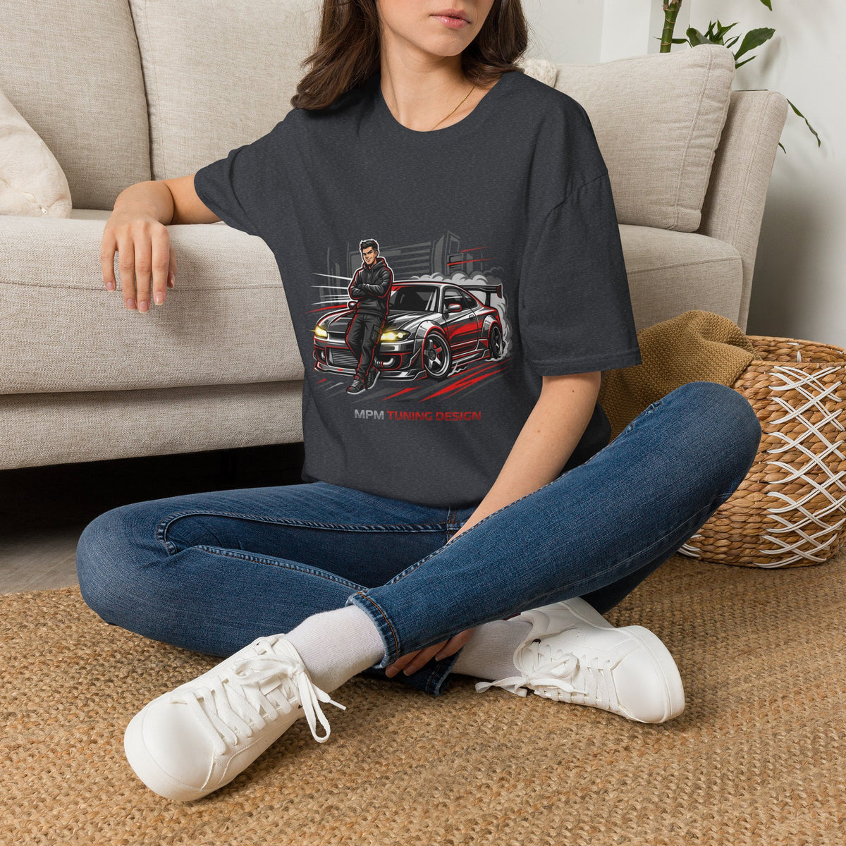 Car T-Shirt — Street Racing Crew Tee with Tuning Design Graphic | MPM Tuning Design