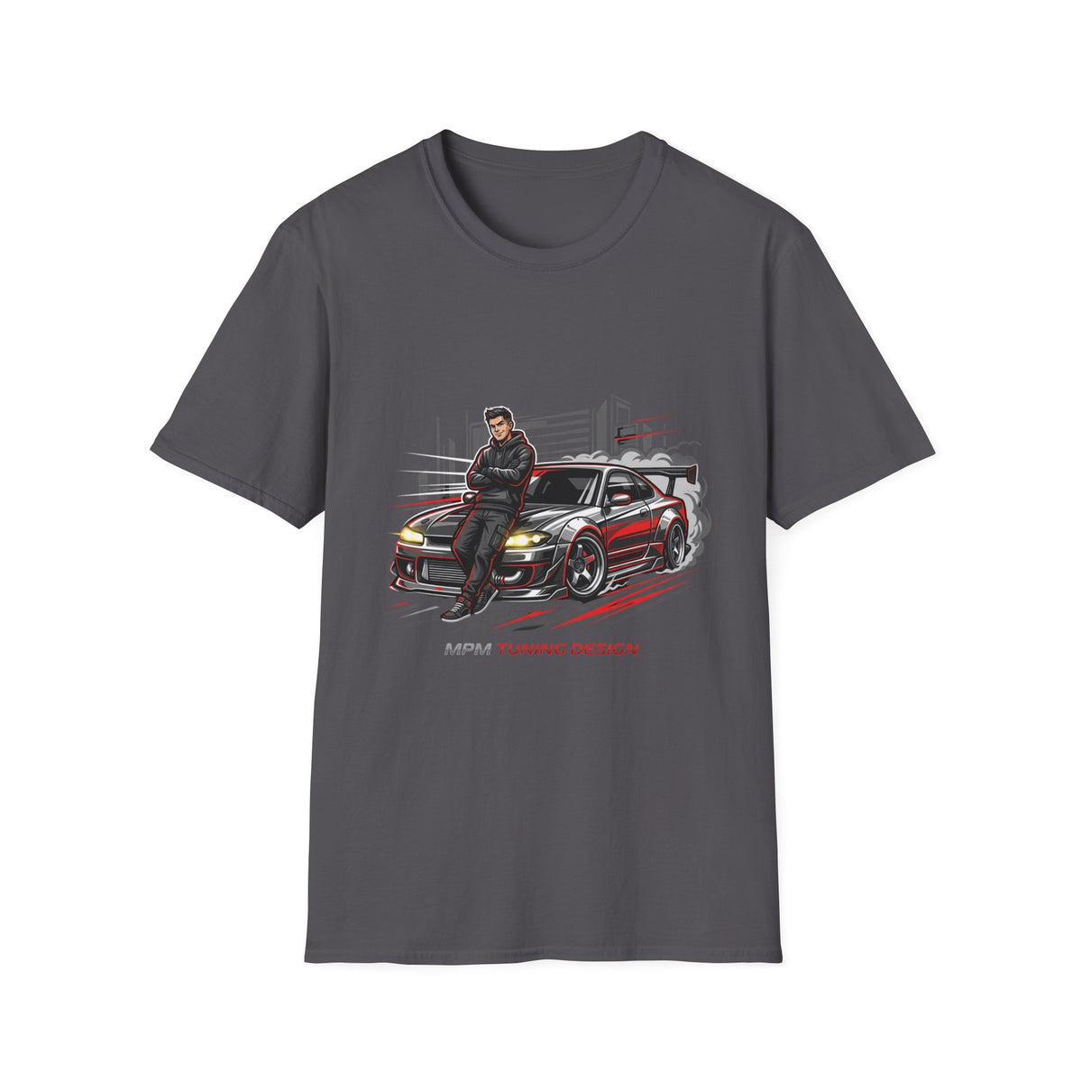 Car T-Shirt — Street Racing Crew Tee with Tuning Design Graphic | MPM Tuning Design