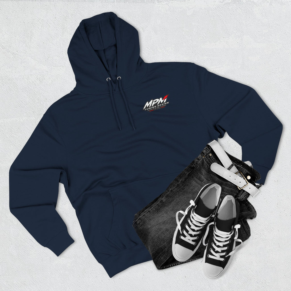 Built to Shift Hoodie — Clutch & Flywheel Mechanic Graphic | MPM Tuning Design