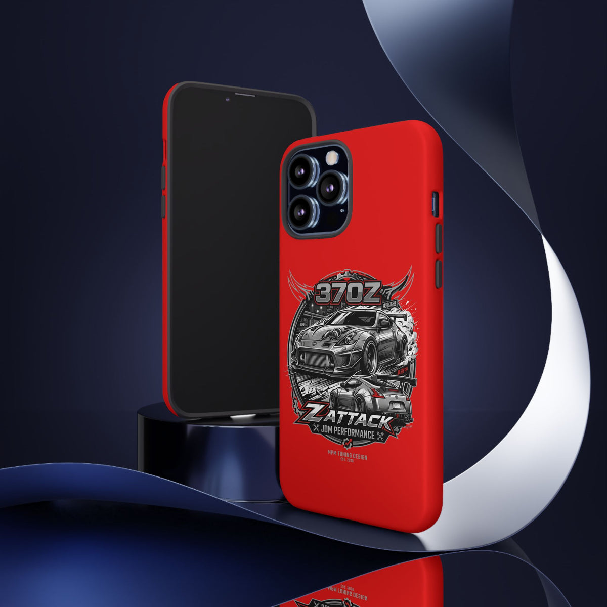 Nissan 370Z Z Attack Racing Phone Case — JDM Performance Sports Car Design | MPM Tuning Design