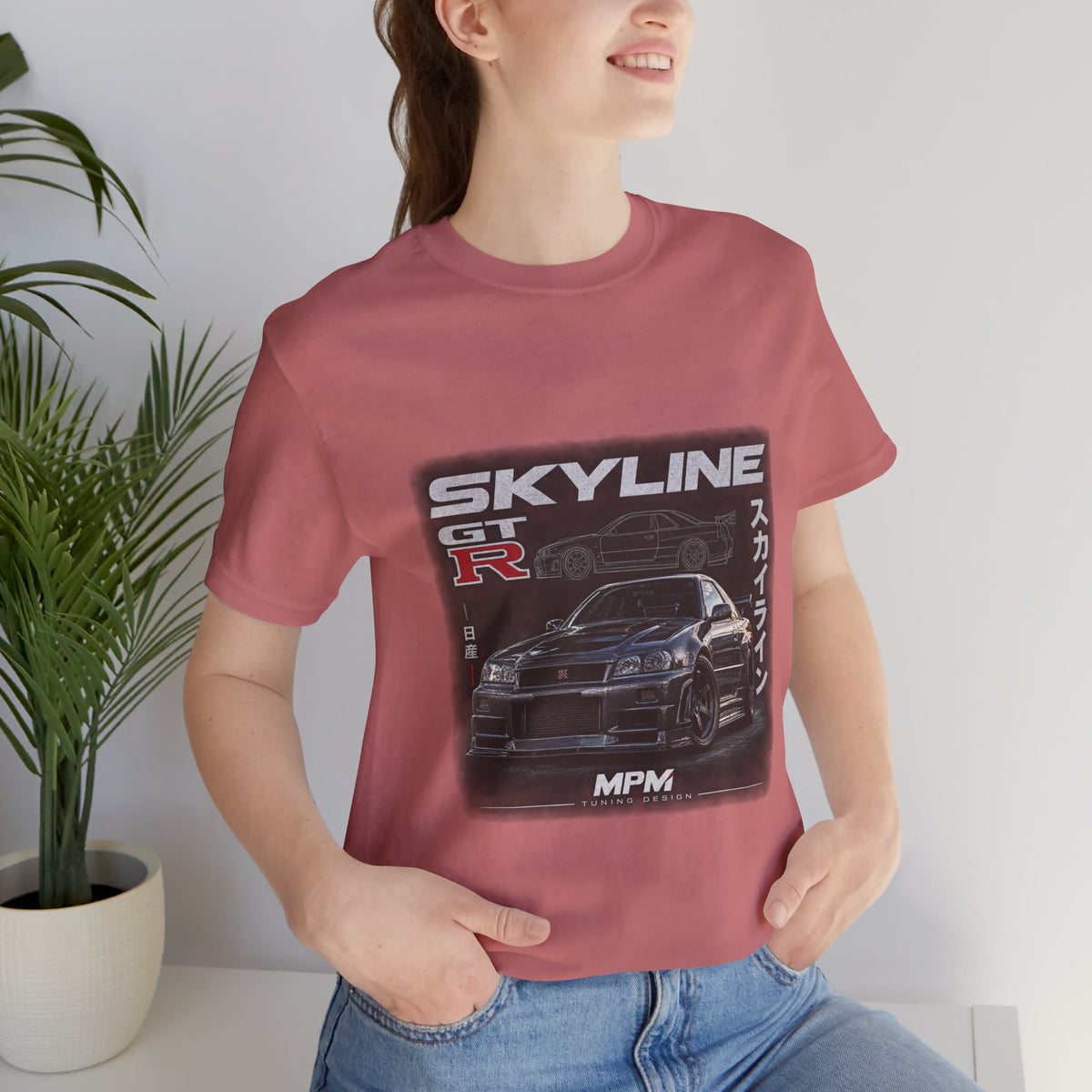 Skyline GT-R Tee — JDM Nissan Car Graphic T-Shirt