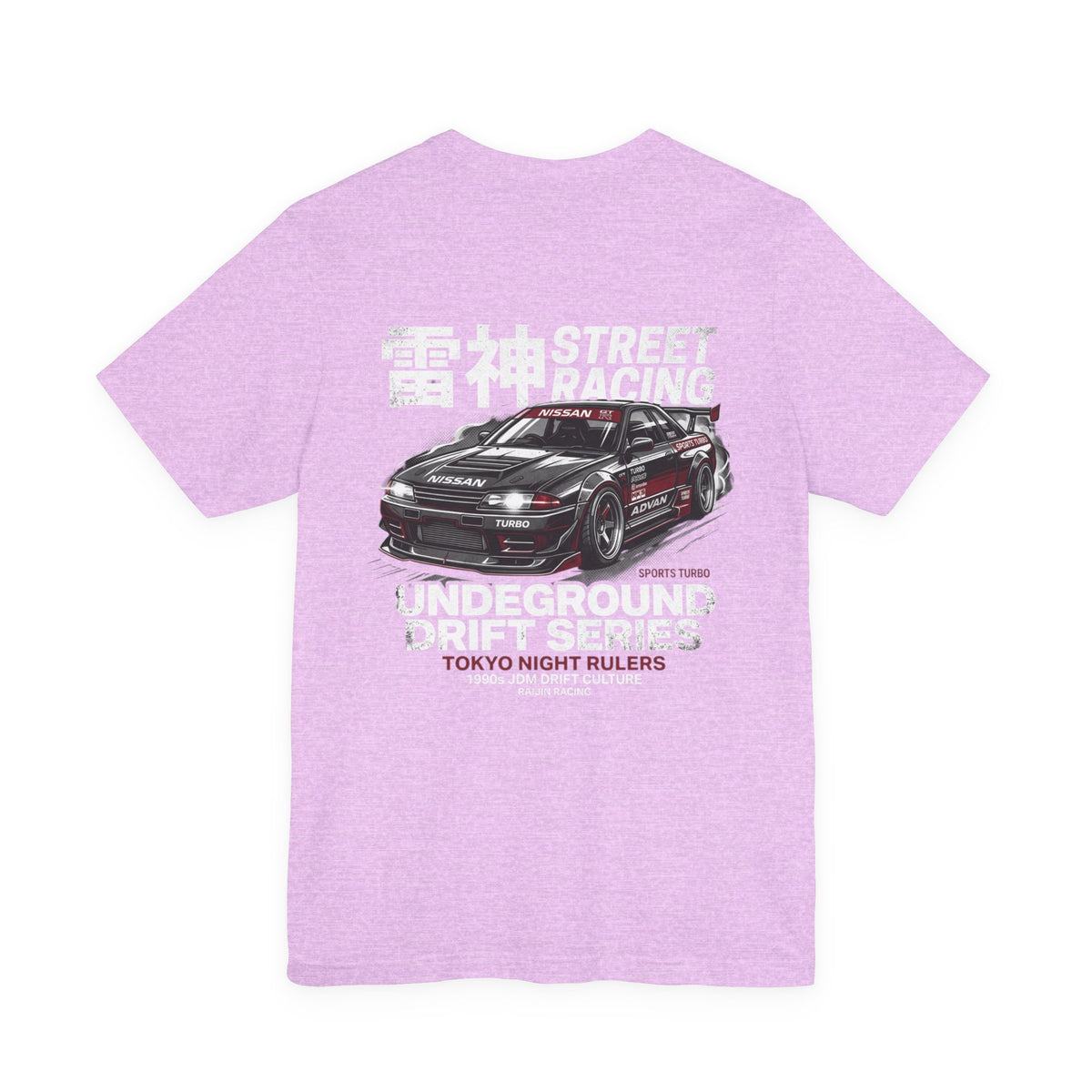 Tokyo Night Rulers Tee — Skyline Car Graphic Racing Tee | MPM Tuning Design