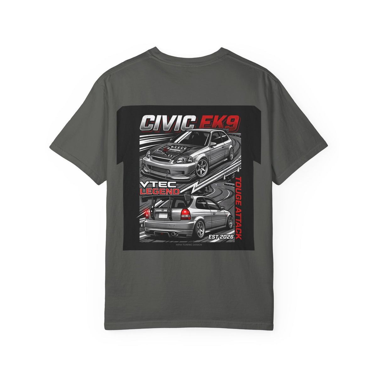Honda Civic EK9 VTEC Legend T-Shirt — JDM Performance Racing Tee | MPM Tuning Design