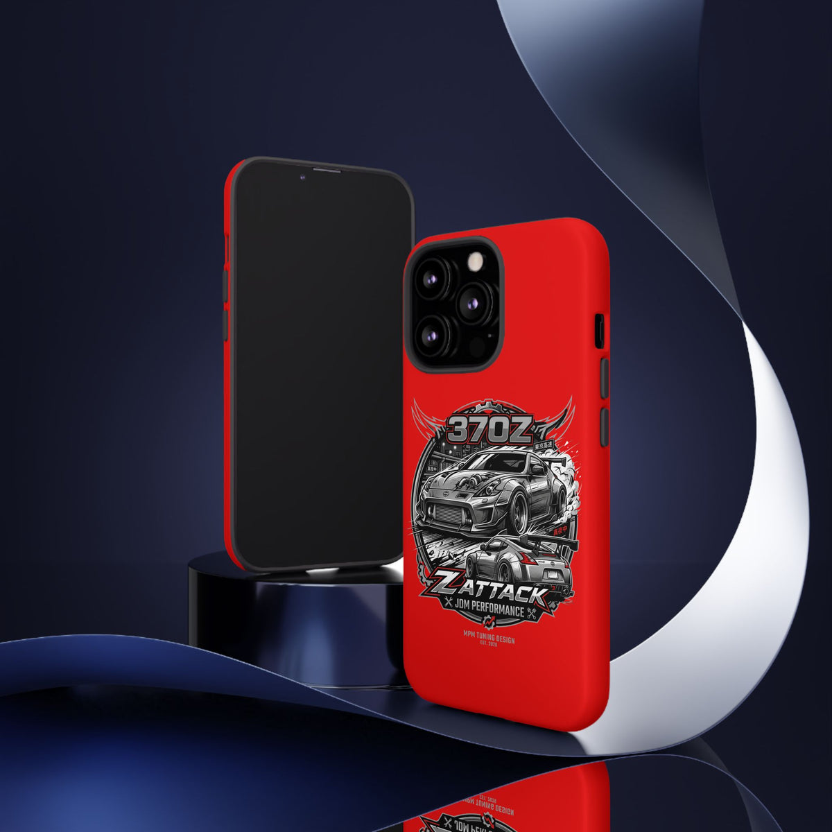 Nissan 370Z Z Attack Racing Phone Case — JDM Performance Sports Car Design | MPM Tuning Design