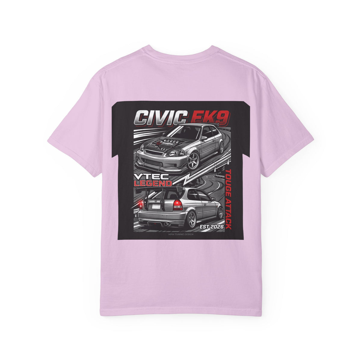 Honda Civic EK9 VTEC Legend T-Shirt — JDM Performance Racing Tee | MPM Tuning Design