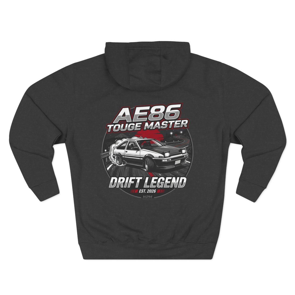 MPM Automotive Fleece Hoodie — Premium Lane Seven Car Culture Pullover | MPM Tuning Design