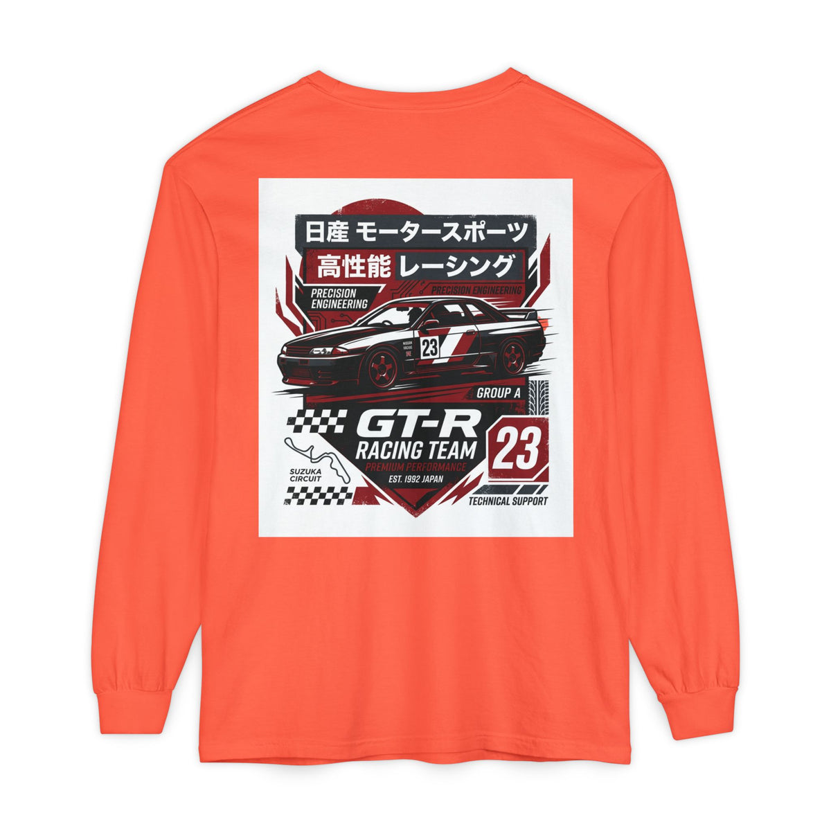 Racing GT-R Long Sleeve Tee — JDM Motorsport Graphic | MPM Tuning Design