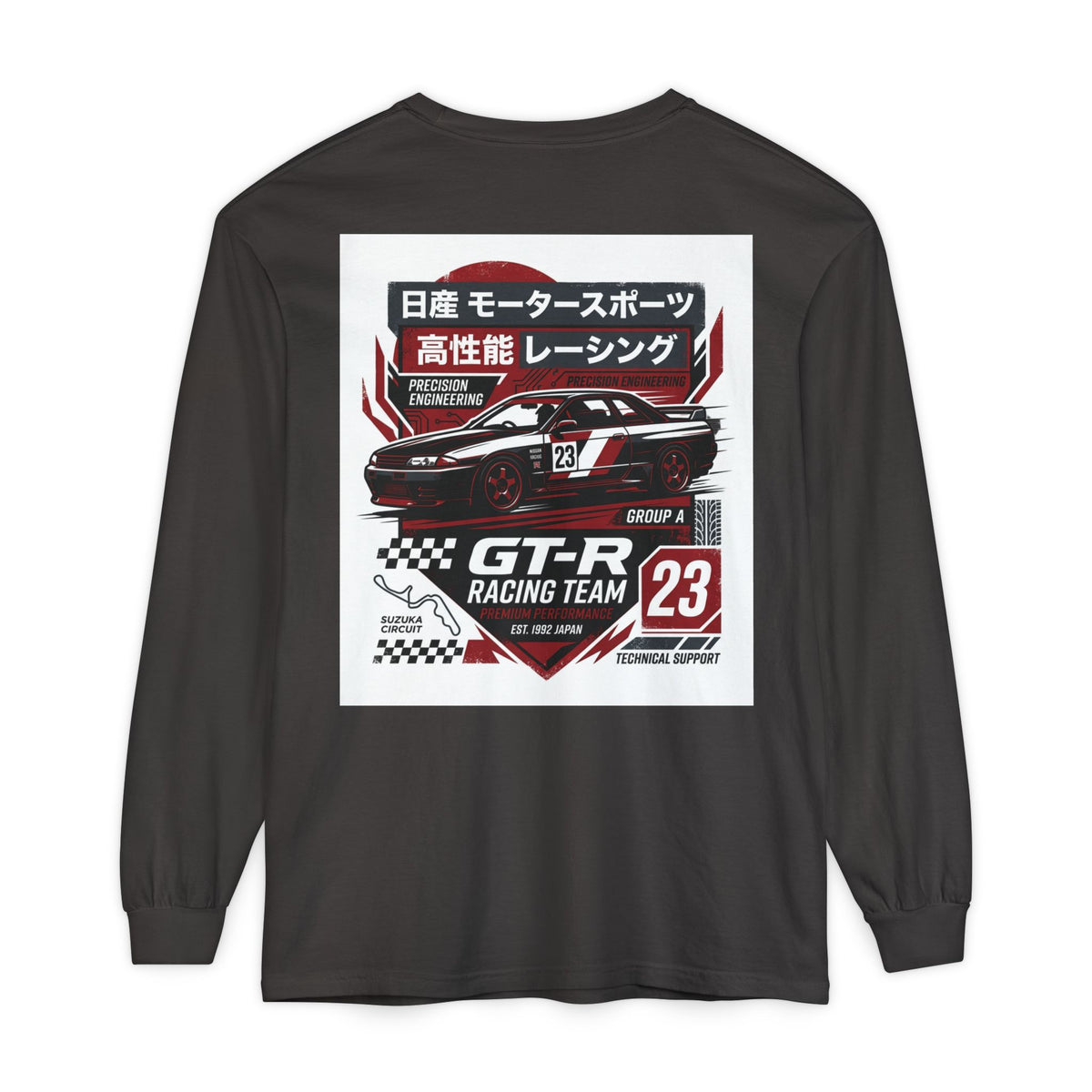 Racing GT-R Long Sleeve Tee — JDM Motorsport Graphic | MPM Tuning Design