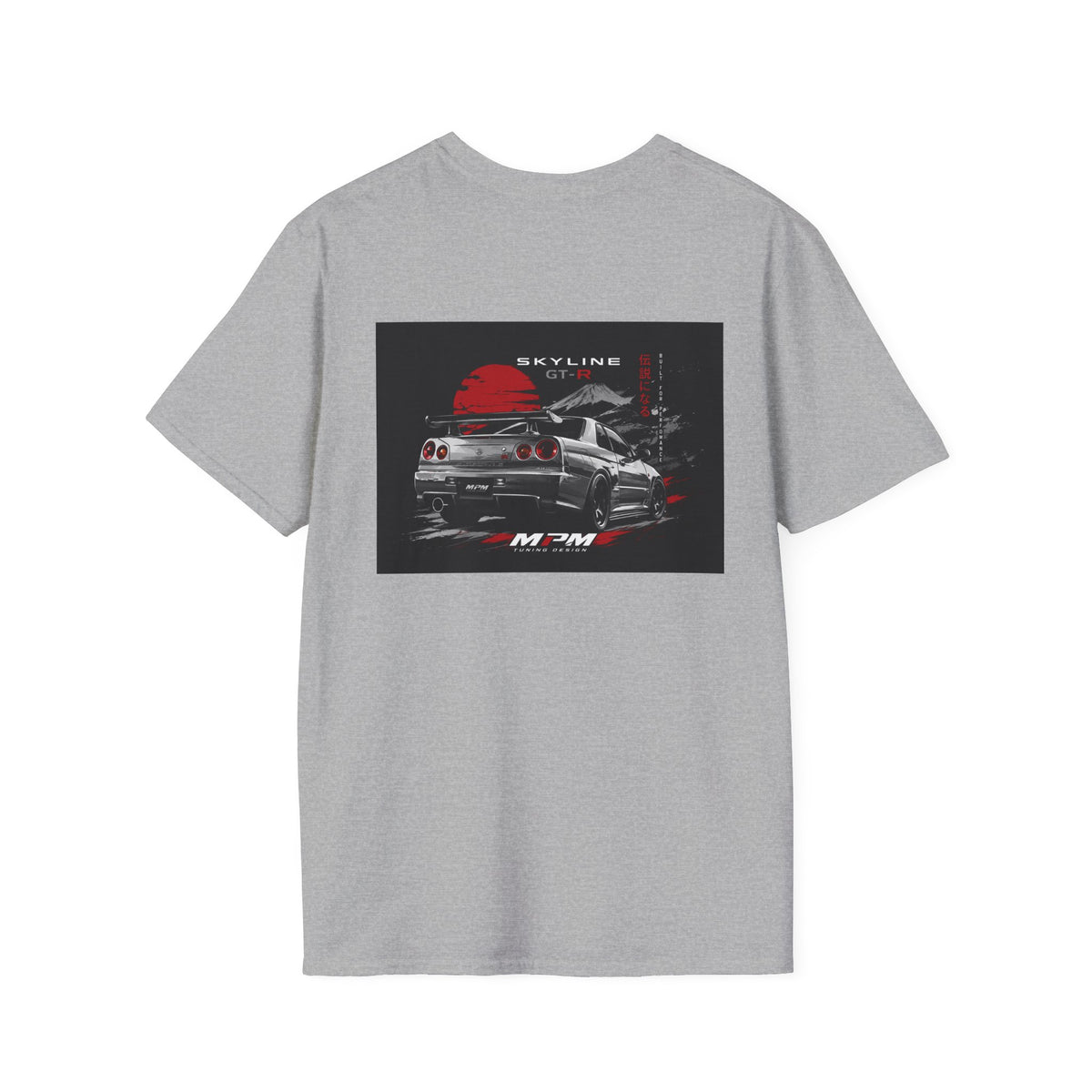 Turbocharger Engine T-Shirt — Motorsport Turbo Graphic Tee | MPM Tuning Design