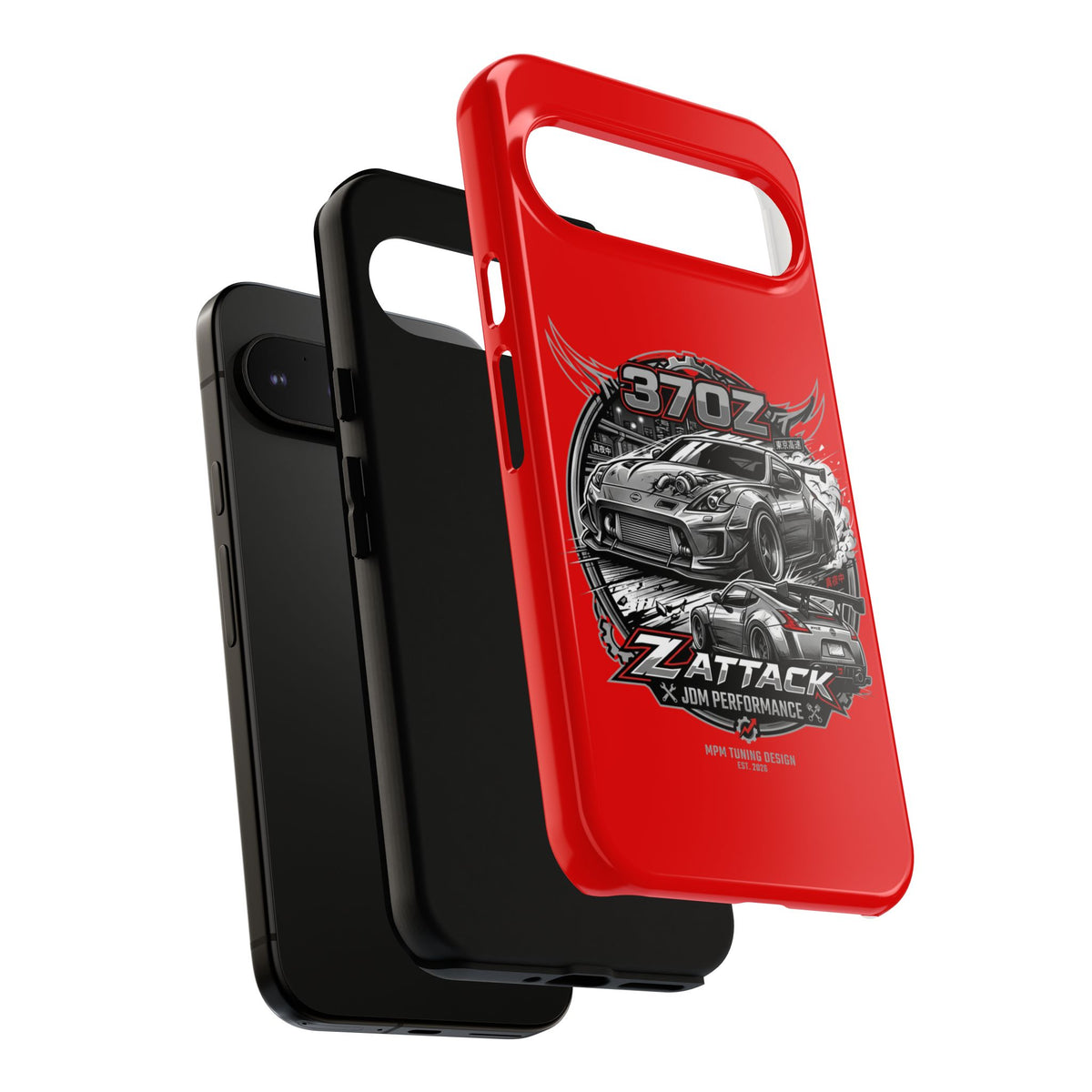 Nissan 370Z Z Attack Racing Phone Case — JDM Performance Sports Car Design | MPM Tuning Design
