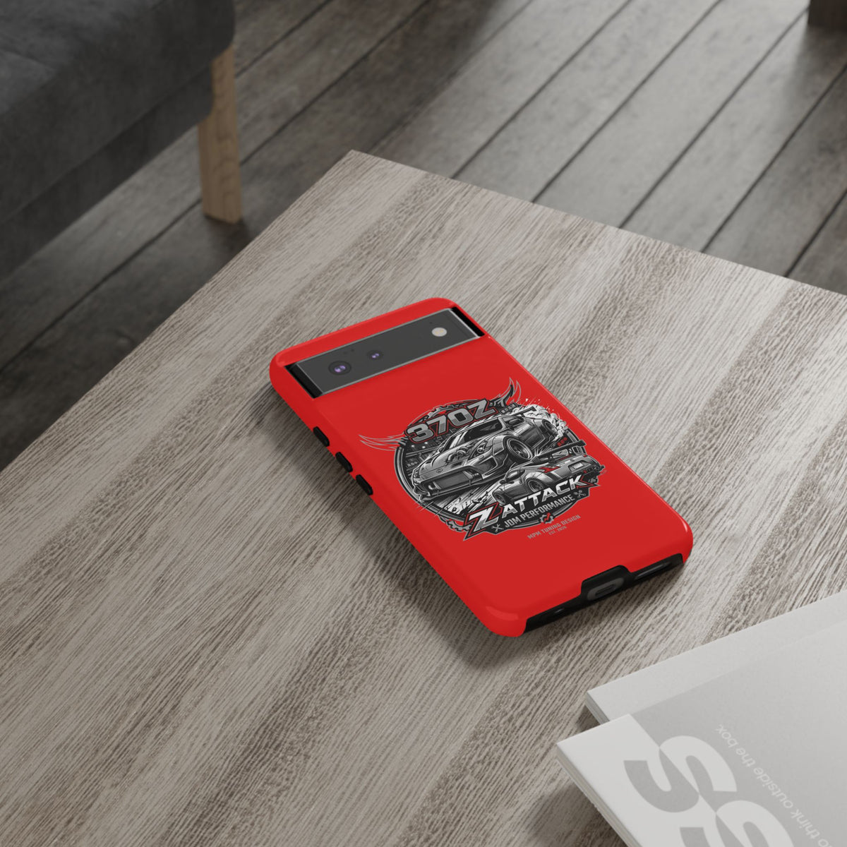 Nissan 370Z Z Attack Racing Phone Case — JDM Performance Sports Car Design | MPM Tuning Design