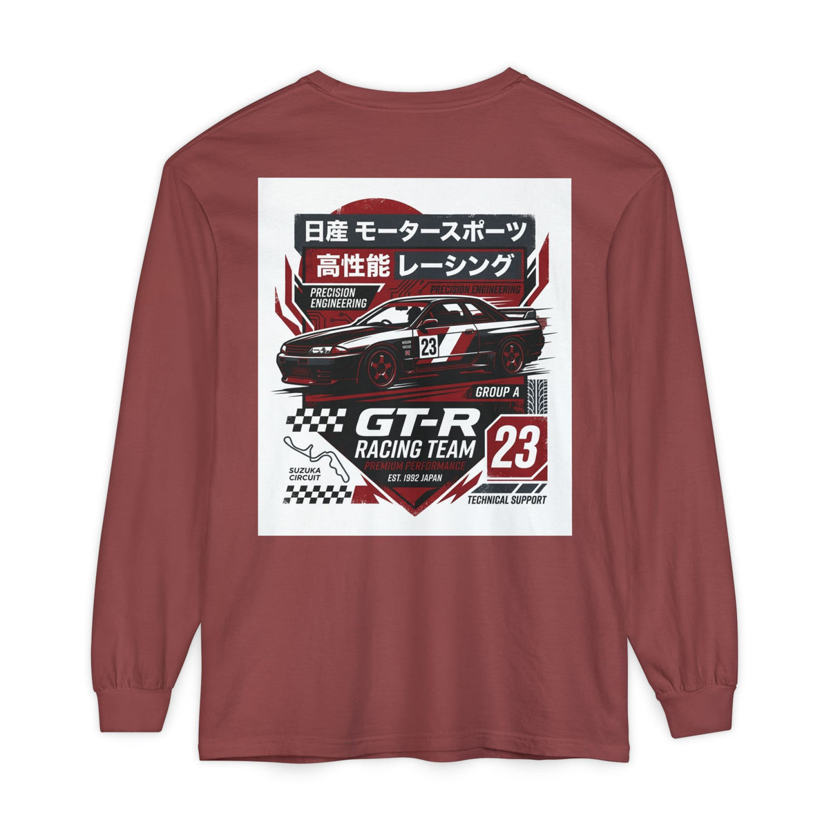 Racing GT-R Long Sleeve Tee — JDM Motorsport Graphic | MPM Tuning Design