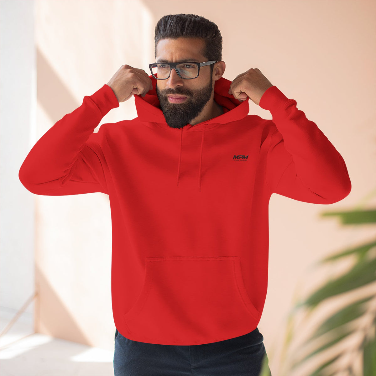 Fuji Midnight Hoodie — Night Racer Graphic Fleece Pullover