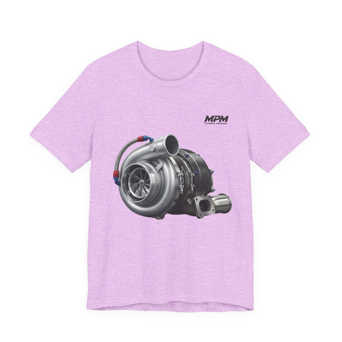 Turbocharger Graphic Tee — MPM Turbo Engine Shirt for Car Enthusiasts