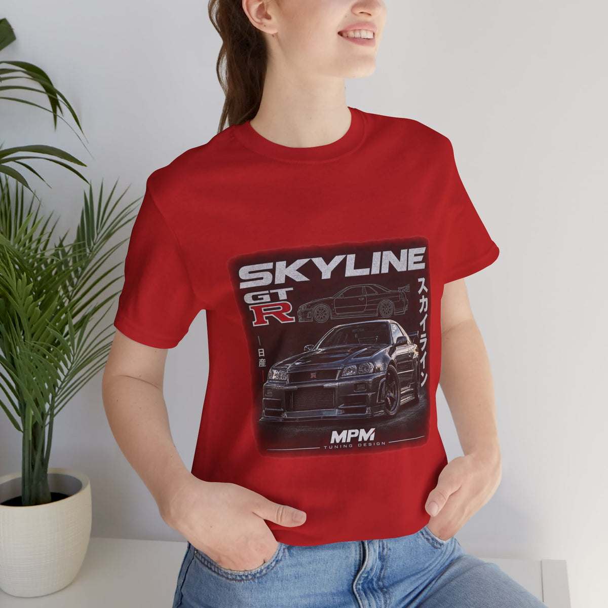 Skyline GT-R Tee — JDM Nissan Car Graphic T-Shirt