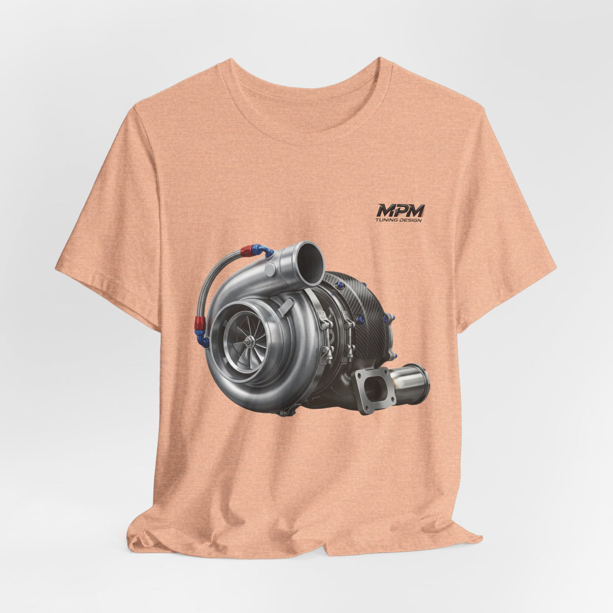 Turbocharger Graphic Tee — MPM Turbo Engine Shirt for Car Enthusiasts
