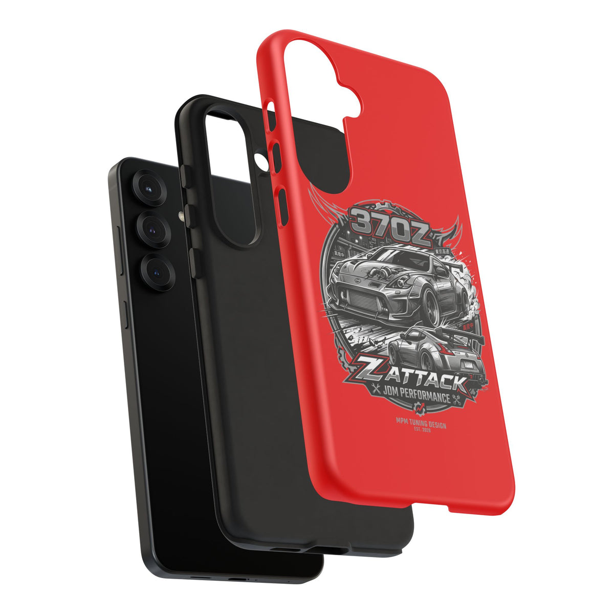 Nissan 370Z Z Attack Racing Phone Case — JDM Performance Sports Car Design | MPM Tuning Design