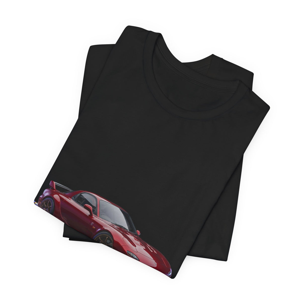 Sports Car Graphic Tee — Red Racing Coupe T-Shirt