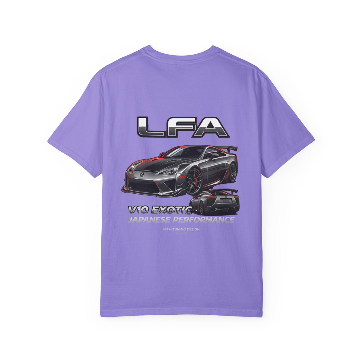 Lexus LFA Sport Car T-Shirt — Japanese Performance Car Graphic Tee | MPM Tuning Design