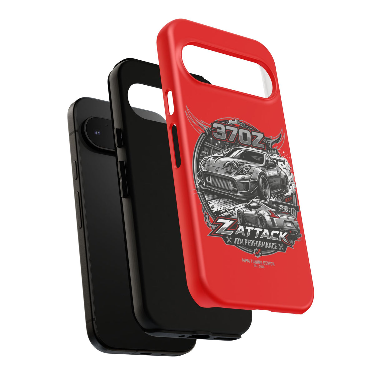 Nissan 370Z Z Attack Racing Phone Case — JDM Performance Sports Car Design | MPM Tuning Design