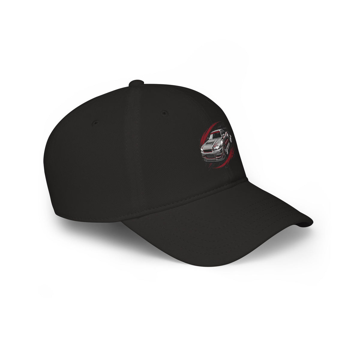 Racing Car Sketch Low Profile Baseball Cap — Car Enthusiast Hat | MPM Tuning Design
