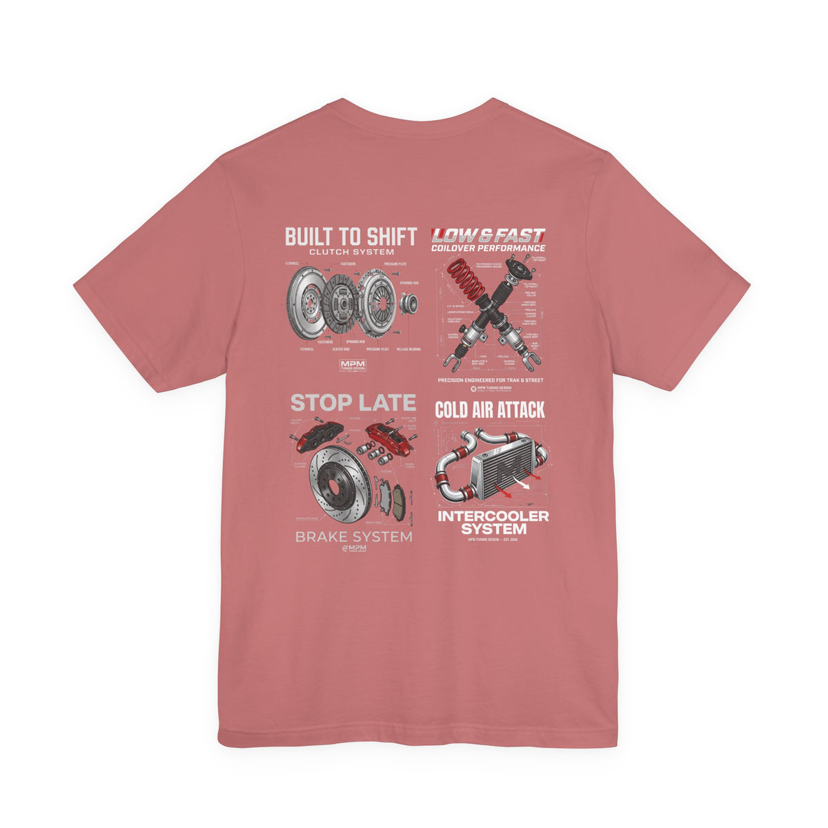 MPM Mechanic Parts Graphic T-Shirt