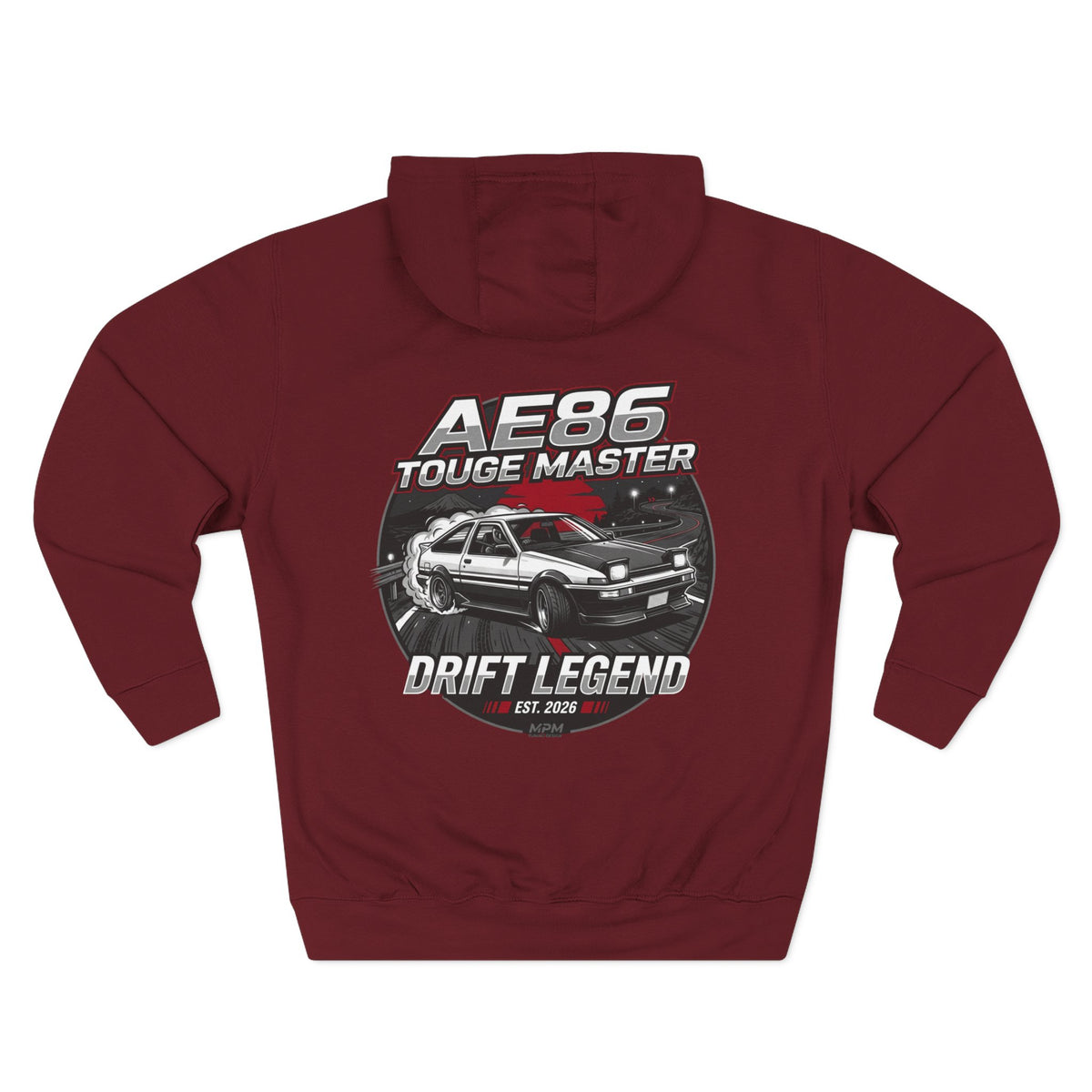 MPM Automotive Fleece Hoodie — Premium Lane Seven Car Culture Pullover | MPM Tuning Design