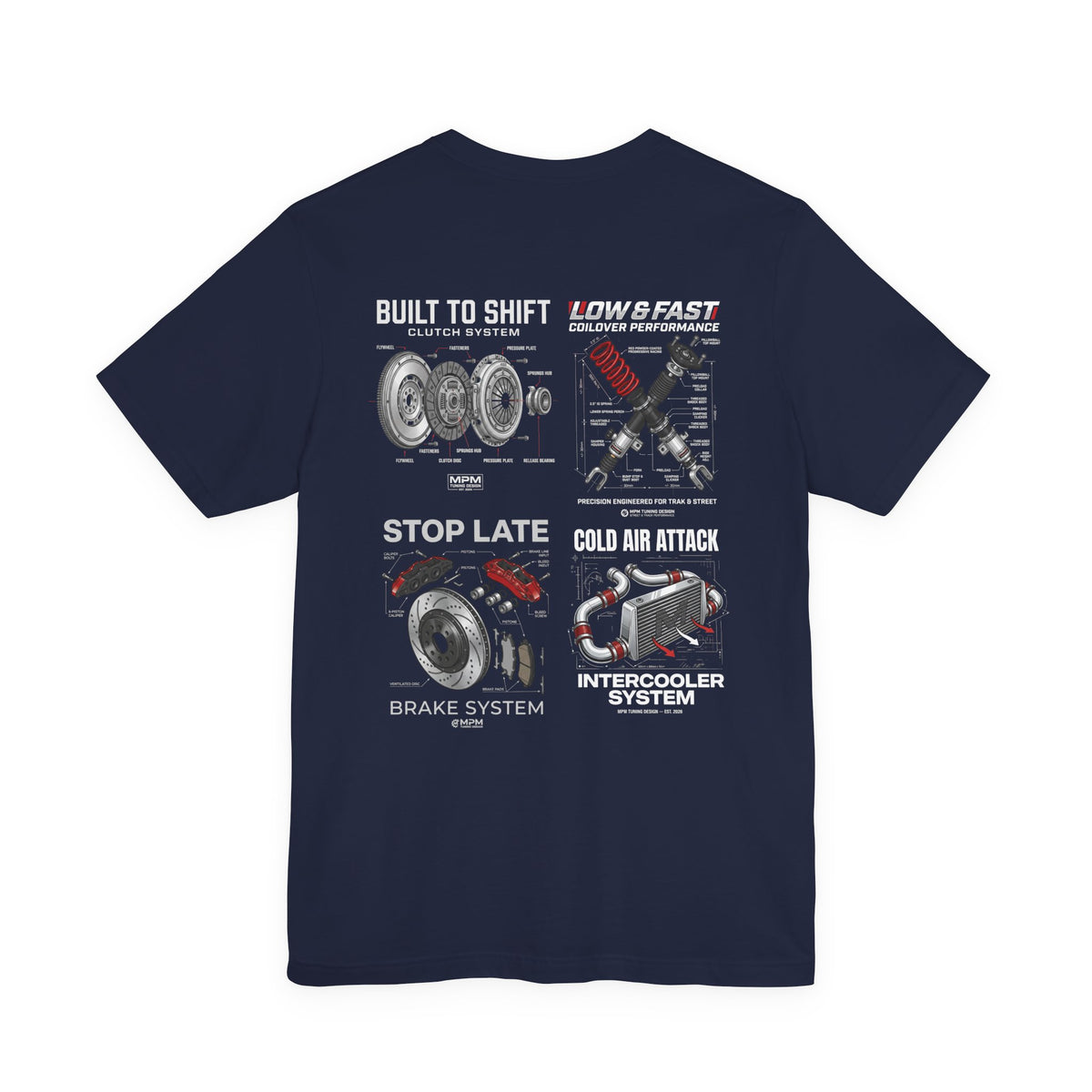 MPM Mechanic Parts Graphic T-Shirt