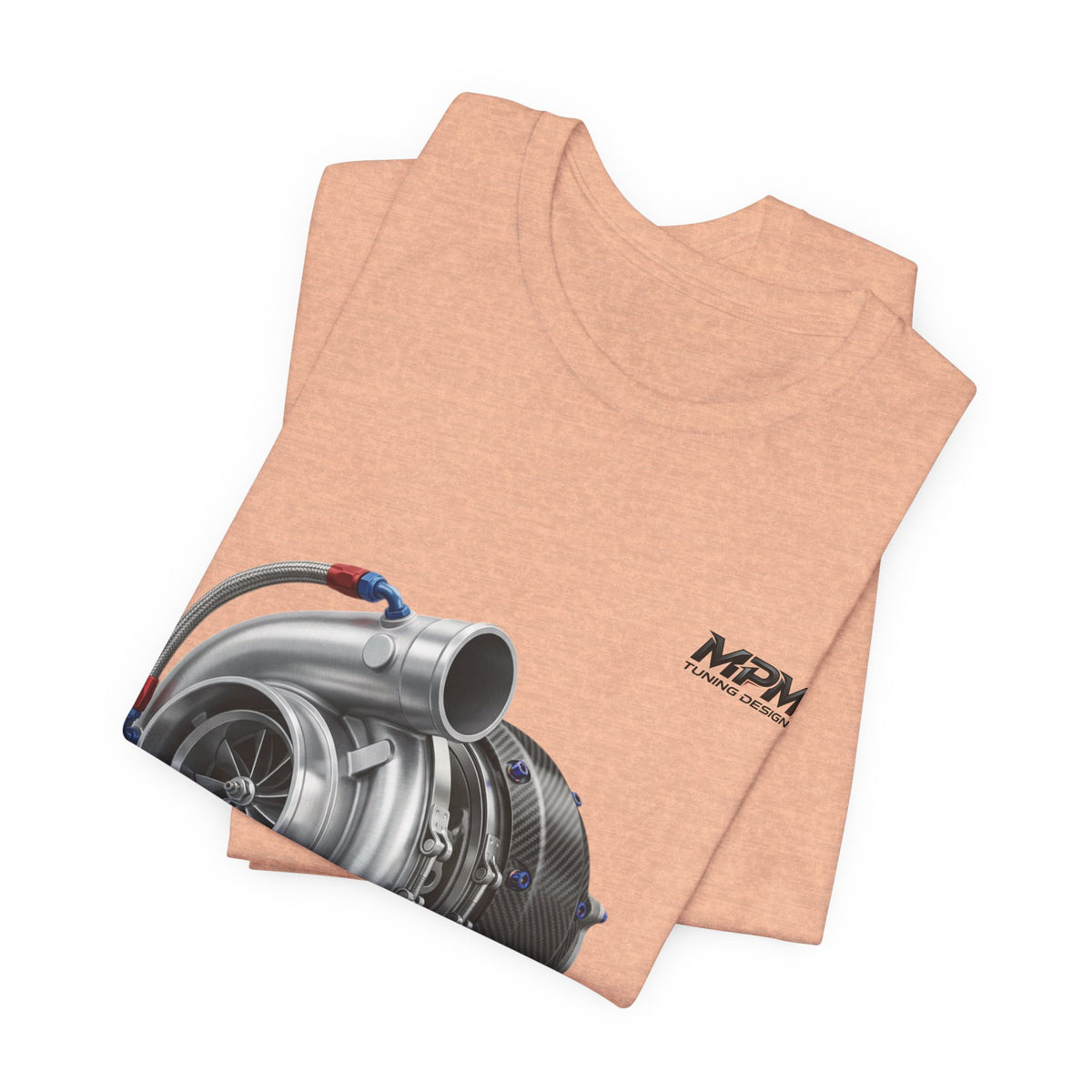 Turbocharger Graphic Tee — MPM Turbo Engine Shirt for Car Enthusiasts
