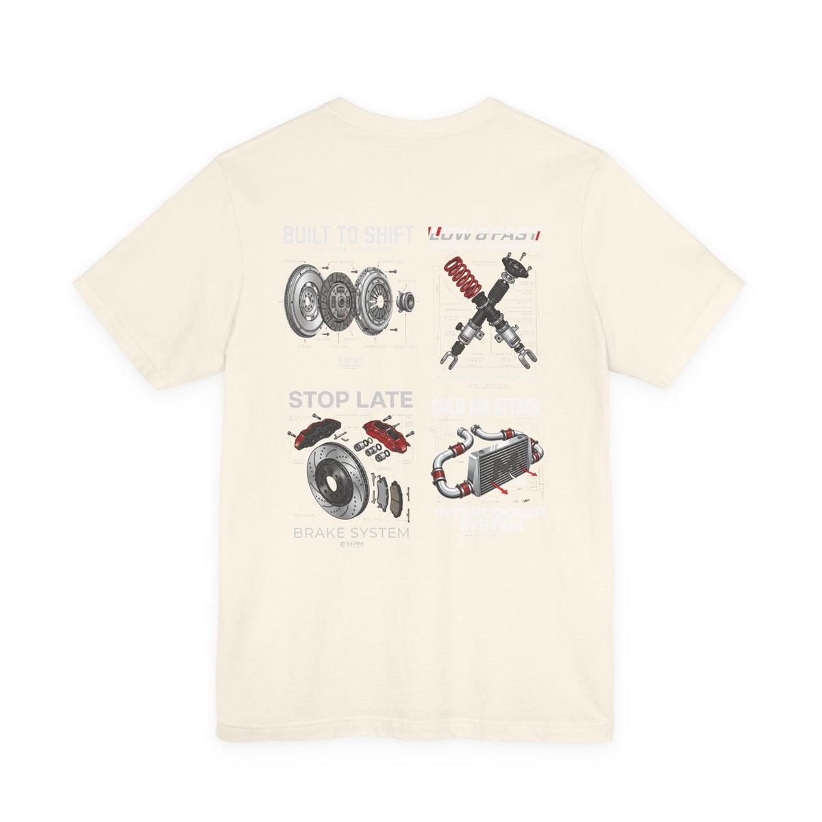 MPM Mechanic Parts Graphic T-Shirt