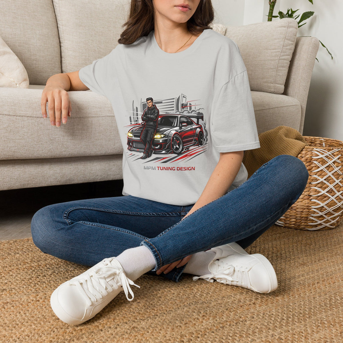 Car T-Shirt — Street Racing Crew Tee with Tuning Design Graphic | MPM Tuning Design