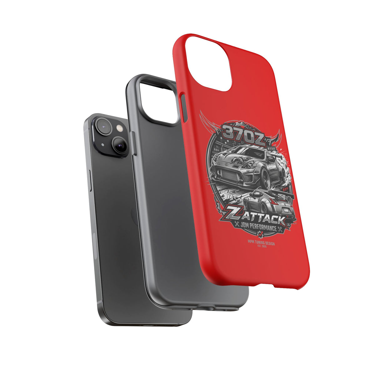 Nissan 370Z Z Attack Racing Phone Case — JDM Performance Sports Car Design | MPM Tuning Design